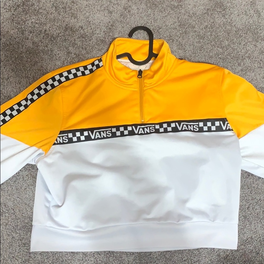 Vans windbreaker crop top